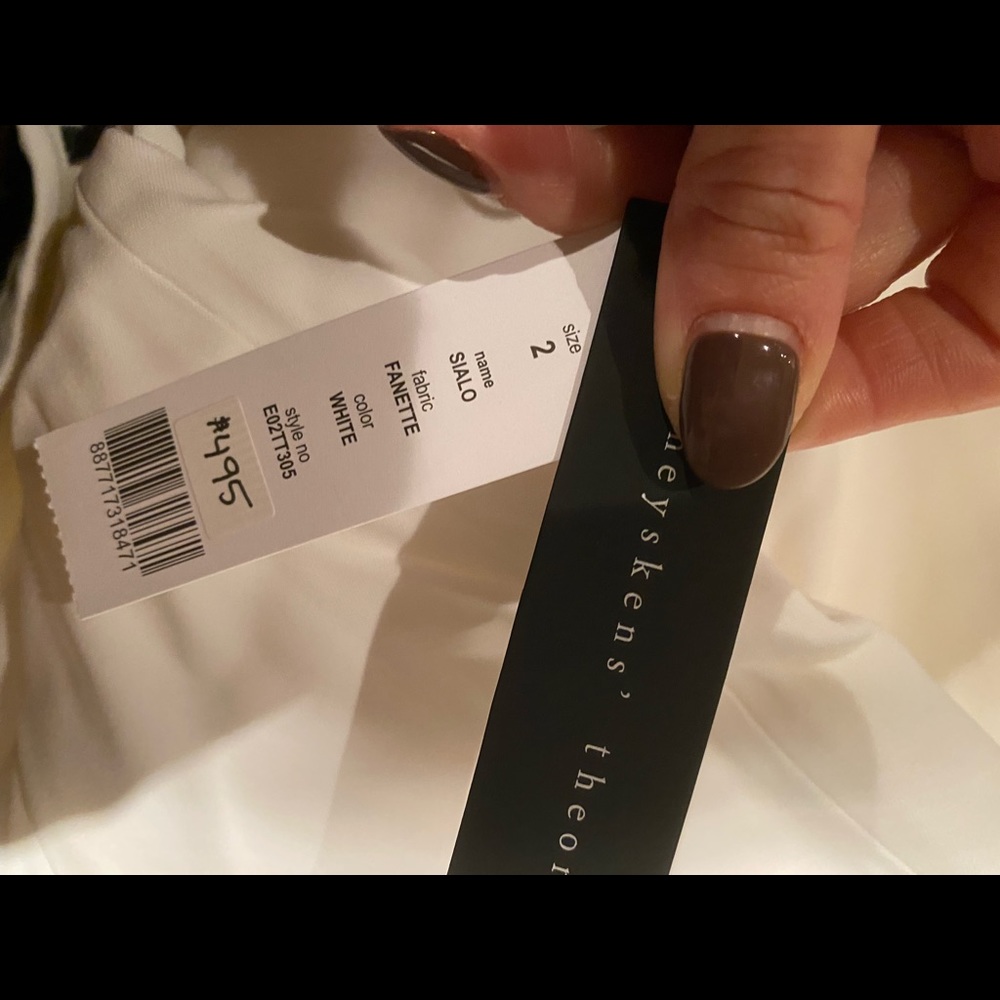 Theyskens Theory Sialo White Skirt (Various Sizes) NWT - Picture 8 of 10